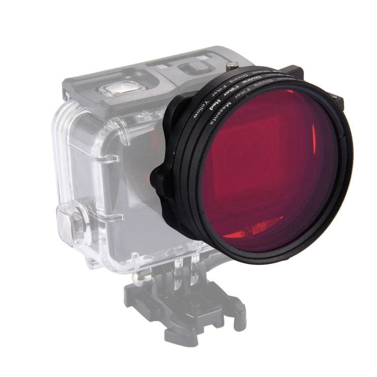 58mm Yellow + Red + Purple Diving Lens Filter for GoPro HERO7 Black/6 /5