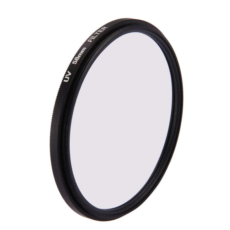 58mm 3 in 1 Round Circle UV Lens Filter with Cap for GoPro HERO7 Black/6 /5