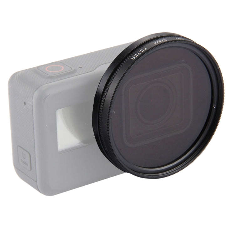 52mm 3 in 1 Round Circle CPL Lens Filter with Cap for GoPro HERO7 Black/6 /5