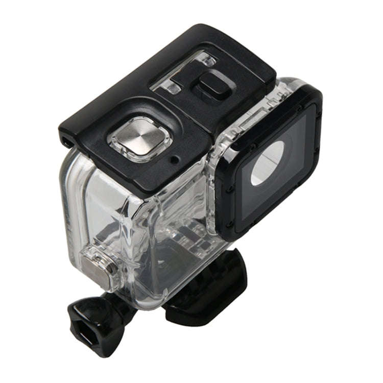 For GoPro HERO6 /5 Waterproof Housing Protective Case + Hollow Back Cover with Buckle Basic Mount...