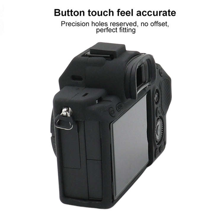 For Sony A7 III / ILCE-7M3 / A7R III Soft Silicone Protective Case(Black)