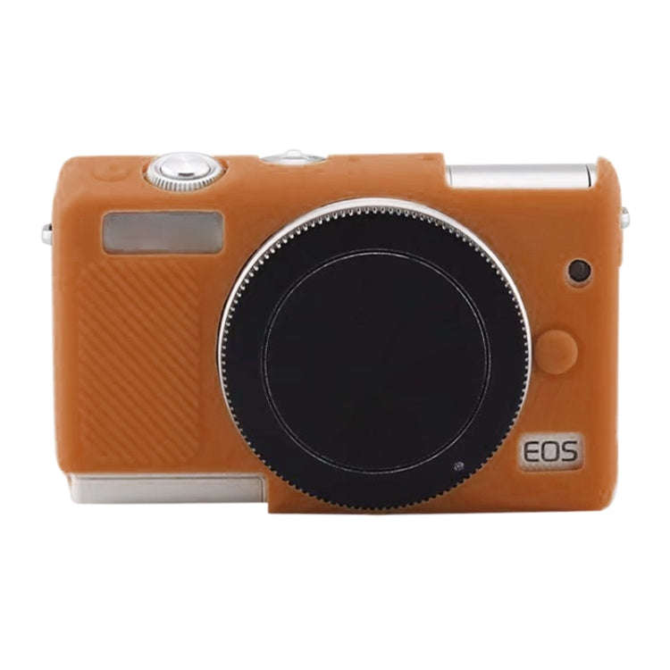 Soft Silicone Protective Case for Canon EOS M200 (Brown)