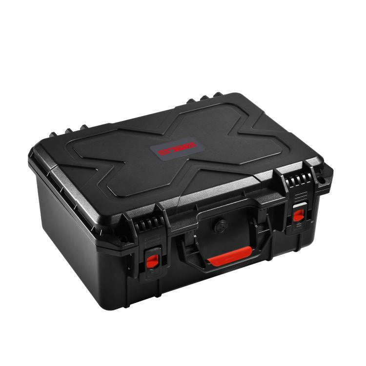 STARTRC Waterproof PP Suitcase Storage Box for Canon / Fujifilm / Nikon 1 Camera 2 Lenses (Black)