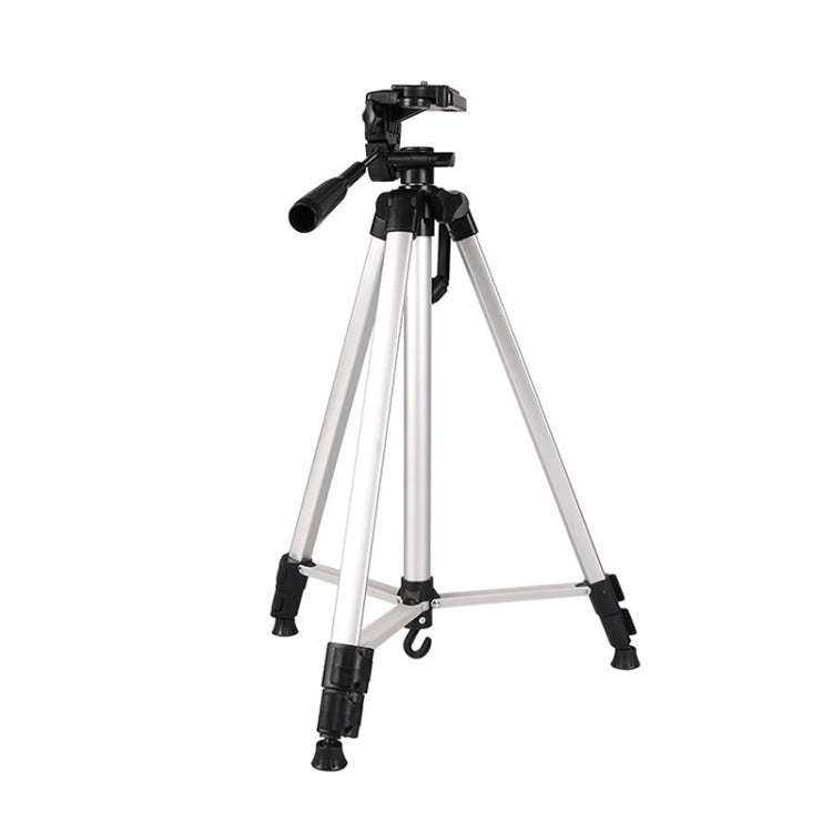 Live Broadcast Tripod 3-Section Folding Legs Aluminum Alloy Tripod Mount with U-Shape Three-Dimen...