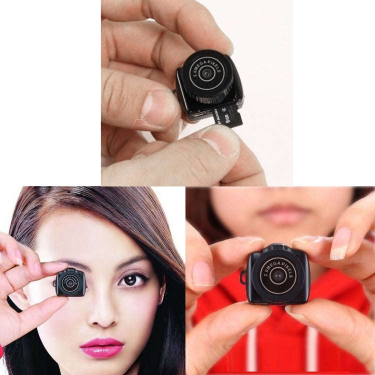 Y2000 HD Outdoor Sports Ultra-Mini DV Pocket Digital Video Recorder Camera Camcorder, Support Max...