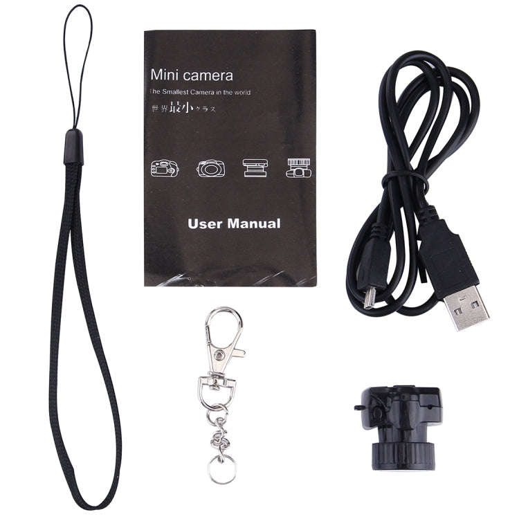 Y2000 HD Outdoor Sports Ultra-Mini DV Pocket Digital Video Recorder Camera Camcorder, Support Max...