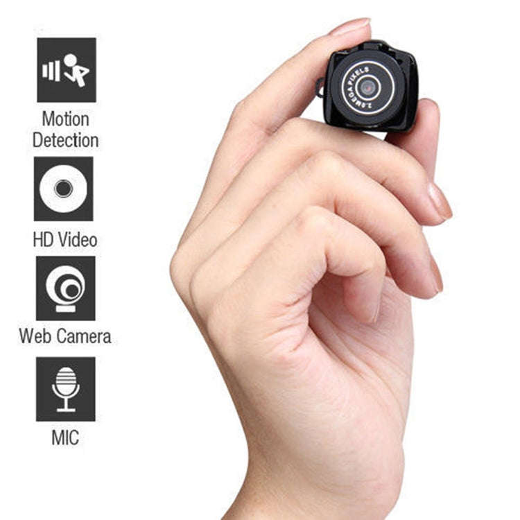 Y2000 HD Outdoor Sports Ultra-Mini DV Pocket Digital Video Recorder Camera Camcorder, Support Max...