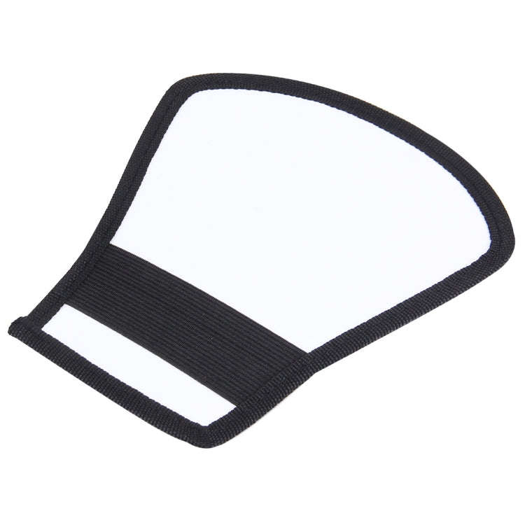 2 in 1 (Silver / White) Fan-shaped Folding Reflector Board, Size: 20.0 x 18.5 x 10.5 cm