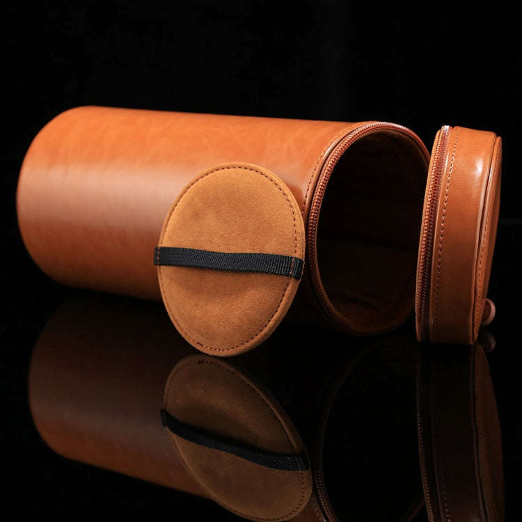 Extra Large Lens Case Zippered PU Leather Pouch Box for DSLR Camera Lens, Size: 24.5*10.5*10.5cm(...