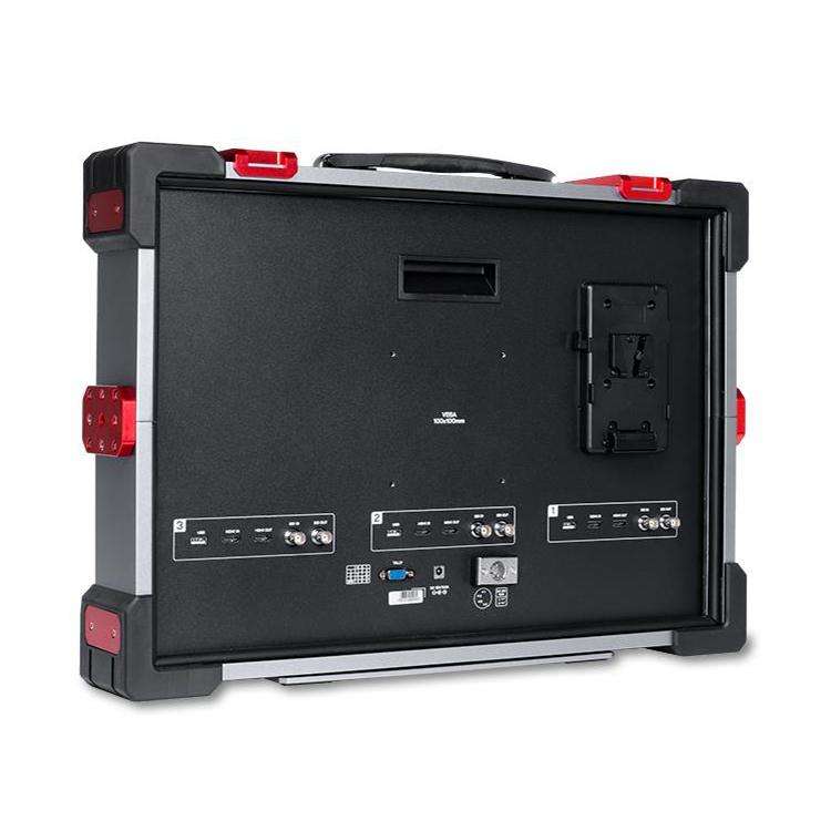 FEELWORLD PS101 Triple 10.1-inch Vertical Dispaly Carry-on Monitor High Brightness 1000nit Portab...