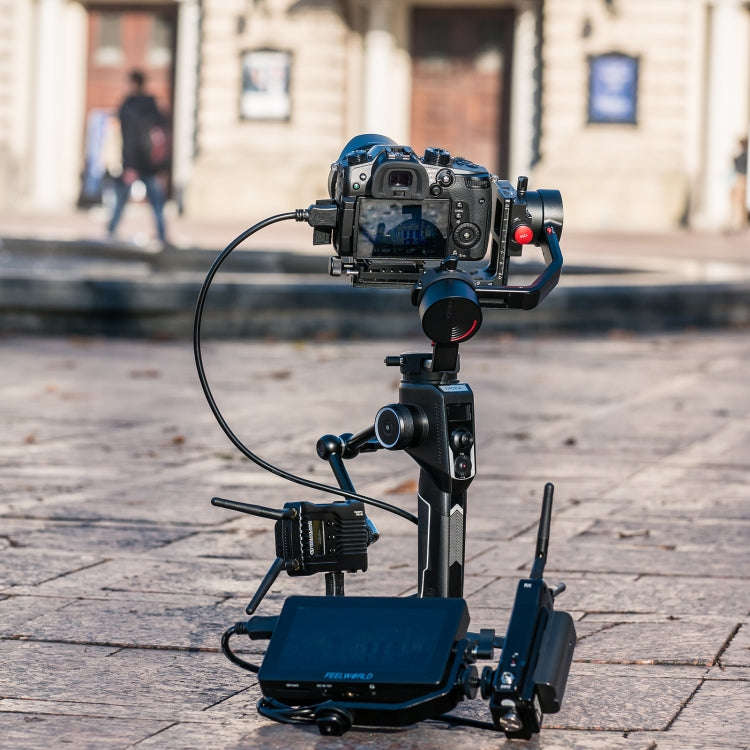 MOZA AirCross 2 Standard 3 Axis Handheld Gimbal Stabilizer for DSLR Camera, Load: 3.2kg(Black)