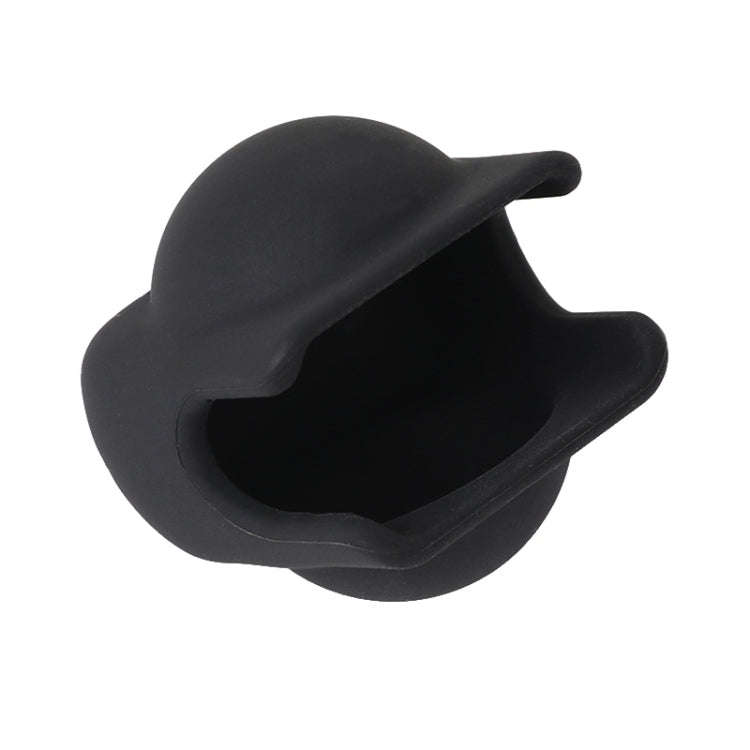 For Insta360 X4 Lens Guard Silicone Protective Cover (Black)