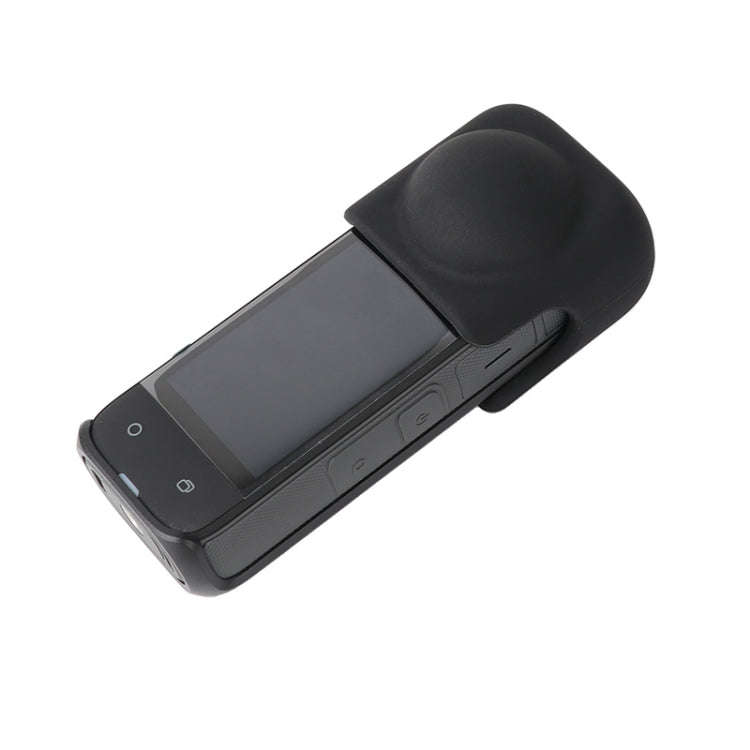For Insta360 X4 Lens Guard Silicone Protective Cover (Black)