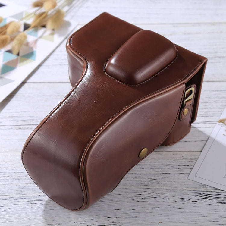 Full Body Camera PU Leather Case Bag for Nikon D5300 / D5200 / D5100 (18-55mm / 18-105mm / 18-140...