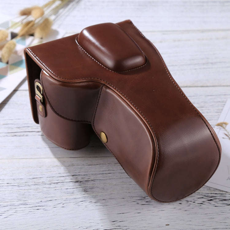 Full Body Camera PU Leather Case Bag for Nikon D5300 / D5200 / D5100 (18-55mm / 18-105mm / 18-140...