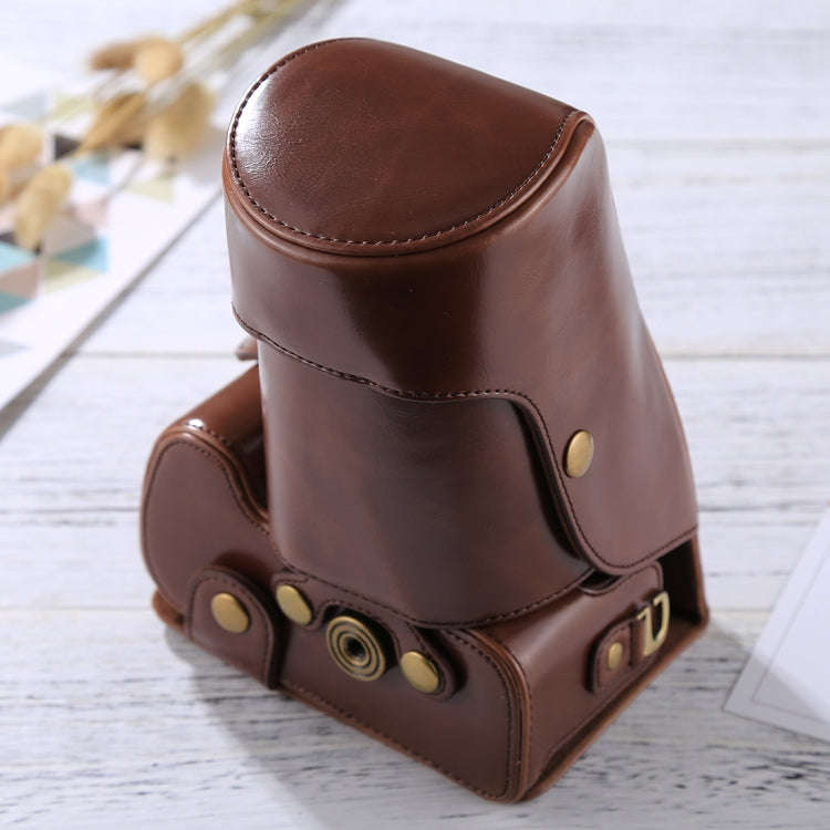 Full Body Camera PU Leather Case Bag for Nikon D5300 / D5200 / D5100 (18-55mm / 18-105mm / 18-140...