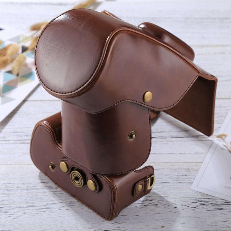 Full Body Camera PU Leather Case Bag for Nikon D5300 / D5200 / D5100 (18-55mm / 18-105mm / 18-140...