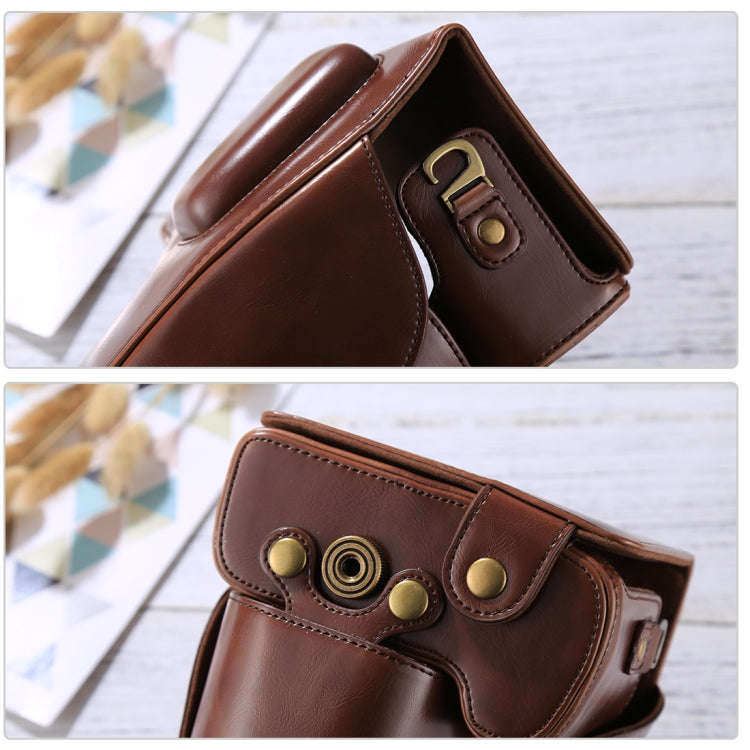Full Body Camera PU Leather Case Bag for Nikon D5300 / D5200 / D5100 (18-55mm / 18-105mm / 18-140...