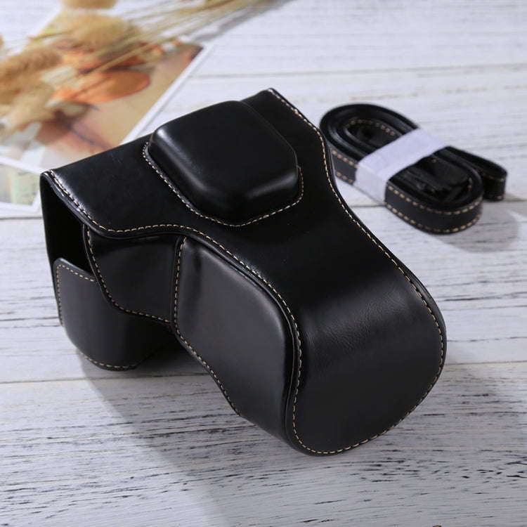Full Body Camera PU Leather Case Bag with Strap for FUJIFILM XT10 / XT20 (16-50mm / 18-55mm Lens)...