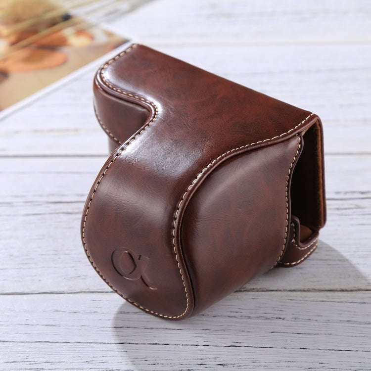 Full Body Camera PU Leather Case Bag with Strap for Sony A5100 / A5000 / NEX-3N (16-50mm / 40.5mm...