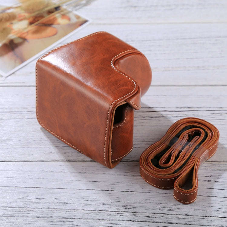 Full Body Camera PU Leather Case Bag with Strap for Sony A5100 / A5000 / NEX-3N (16-50mm / 40.5mm...