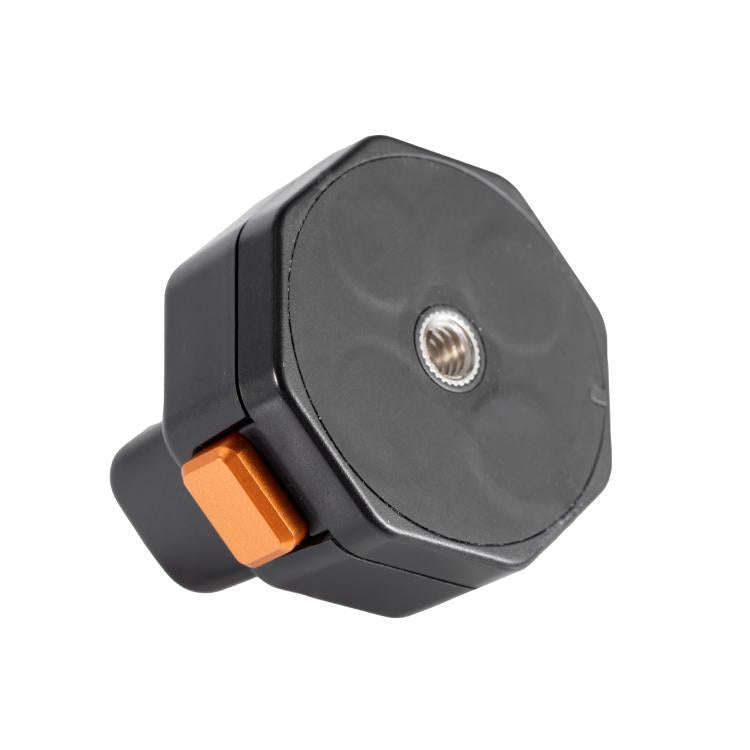 STARTRC VCR Snap-Mag Magnetic Quick Release Base Mount For GoPro (Black)