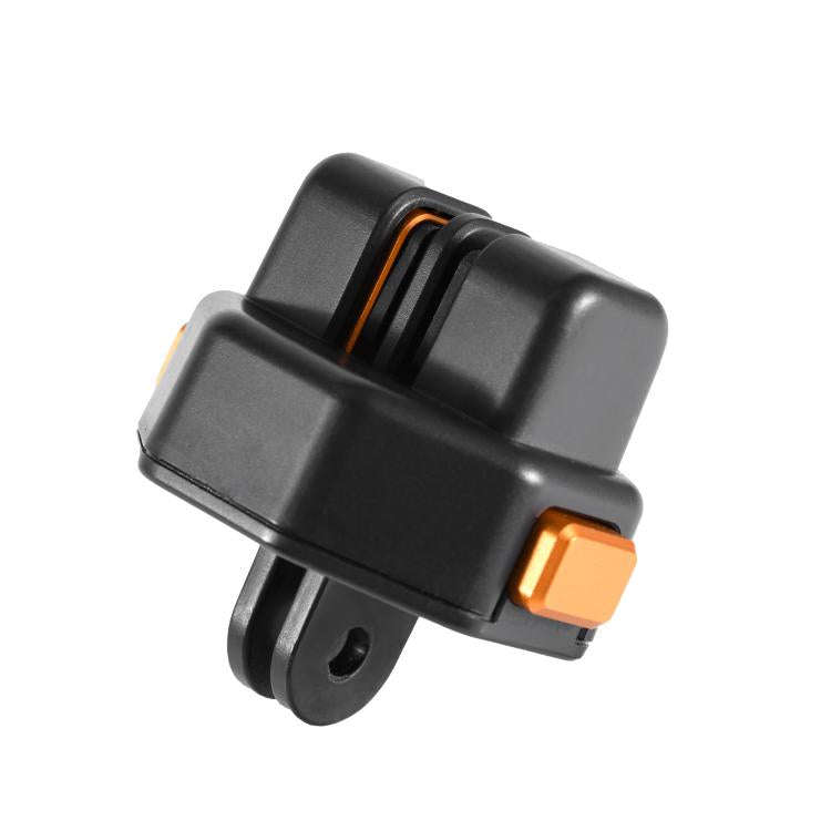 STARTRC VCR Snap-Mag Quick Release Base Mount Adapter For GoPro (Black)