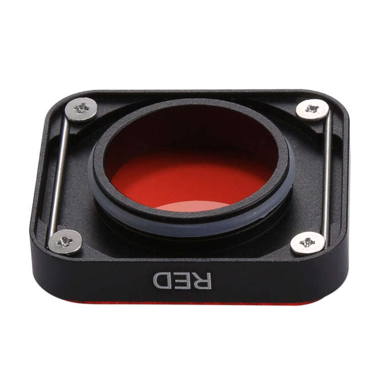 Snap-on Color Lens Filter for GoPro HERO6 /5(Red)