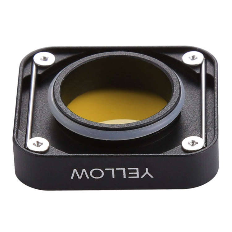 Snap-on Color Lens Filter for GoPro HERO6 /5(Yellow)