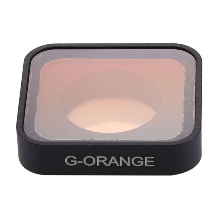 JSR Snap-on Gradient Color Lens Filter for GoPro HERO6 /5(Orange)