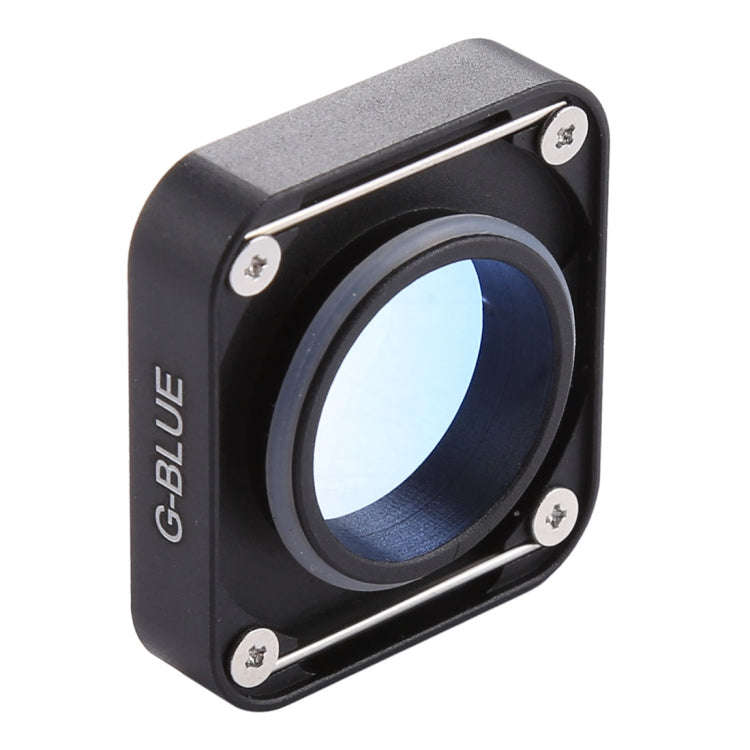 JSR Snap-on Gradient Color Lens Filter for GoPro HERO6 /5(Blue)