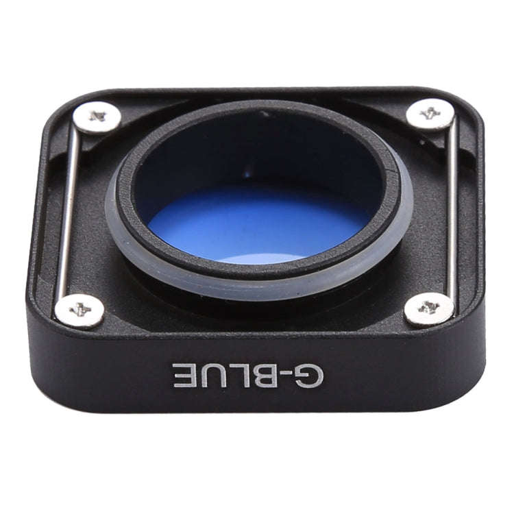 JSR Snap-on Gradient Color Lens Filter for GoPro HERO6 /5(Blue)