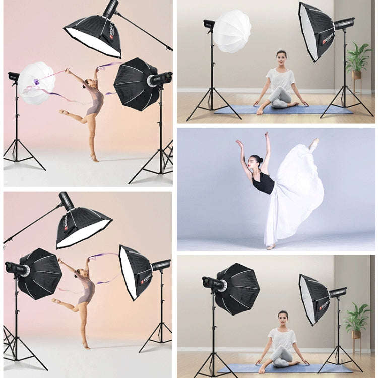 TRIOPO EX-200W Studio Flash Built-in Dissipate Heat System with EX-200III LED Single Light