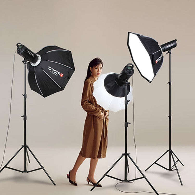 TRIOPO EX-150W Studio Flash Built-in Dissipate Heat System with EX-150III LED Single Light