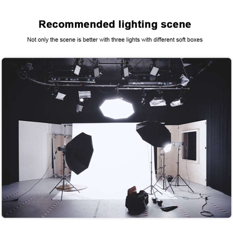 TRIOPO EX-150W Studio Flash Built-in Dissipate Heat System with EX-150III LED Single Light
