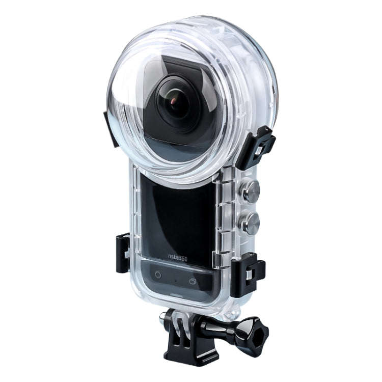 For Insta360 X3 Camera 50m Waterproof Sealed Diving Case (Transparent)