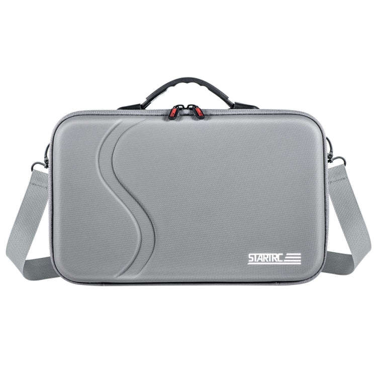 For Insta360 X4 STARTRC Camera and Accessories PU Storage Case Bag (Grey)
