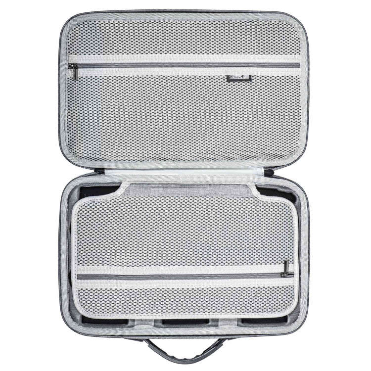 For Insta360 X4 STARTRC Camera and Accessories PU Storage Case Bag (Grey)