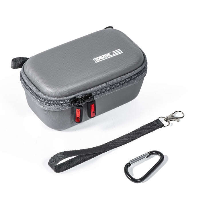 For Insta360 X5 / X4 STARTRC Camera Carry Case with Carabiner & Strap (Grey)