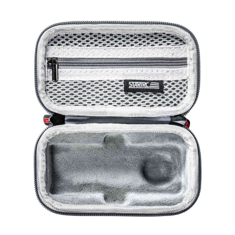 For Insta360 X5 / X4 STARTRC Camera Carry Case with Carabiner & Strap (Grey)