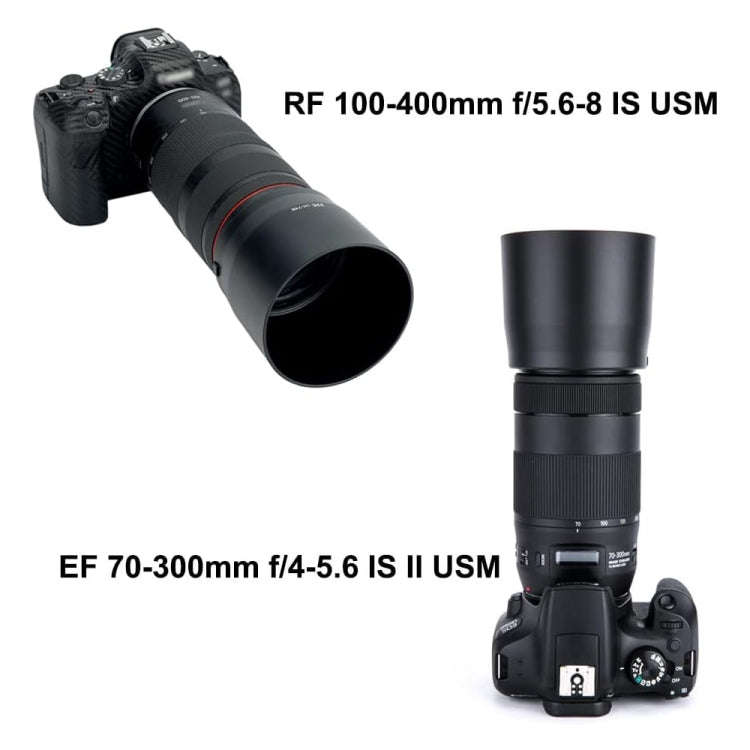 ET-74B Lens Hood Shade for Canon EF 70-300mm F4-5.6 IS II USM Lens