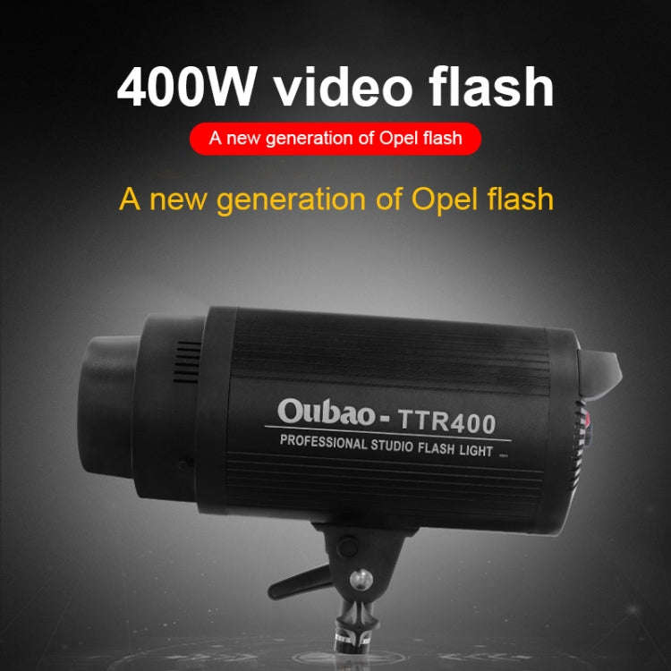 TRIOPO Oubao TTR400W Studio Flash with E27 150W Light Bulb