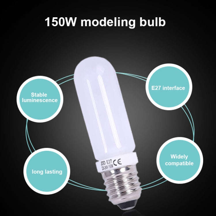 TRIOPO Oubao TTR400W Studio Flash with E27 150W Light Bulb