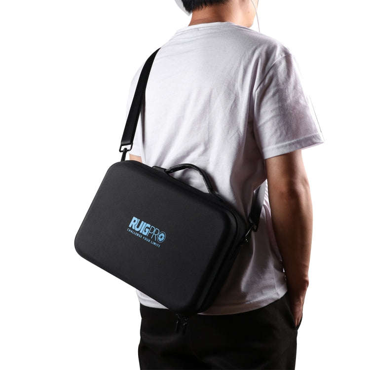 PUIGPRO Portable Carry Box Single Shoulder Storage Bag for DJI Mavic Air 2, Size: 11x23x31cm(Black)