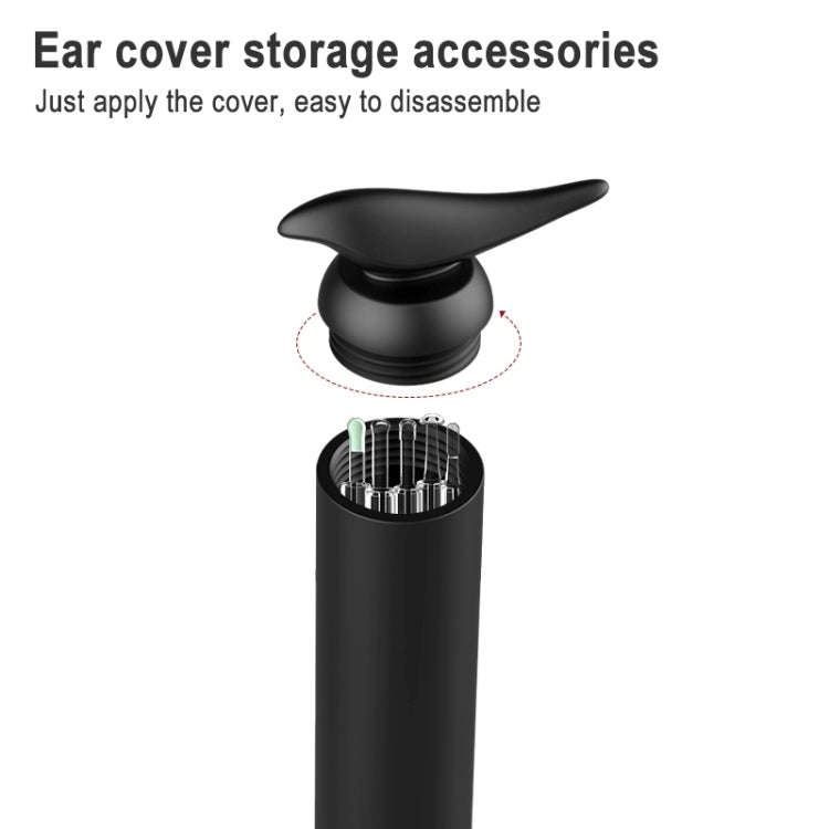 T1 Portable Smart Visual Earpick Earwax Removal Tool (Black)