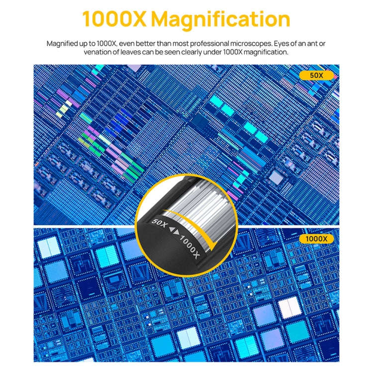 Ulefone uSmart C01 Wired Digital Microscope for Ulefone Armor 18 Series / 9 / 9E & Power Armor 16...
