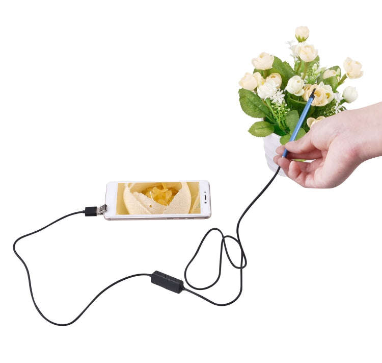 2 in 1 USB HD Visual Earwax Clean Tool Endoscope Borescope with LED Lights & Wifi, Cable length: ...