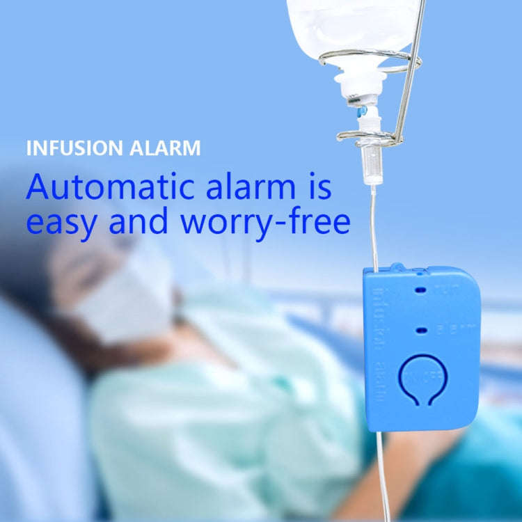 5 PCS BJYSY-001 Infusion Reminder Alarm Sensor Monitor Hospital Security(Purple)