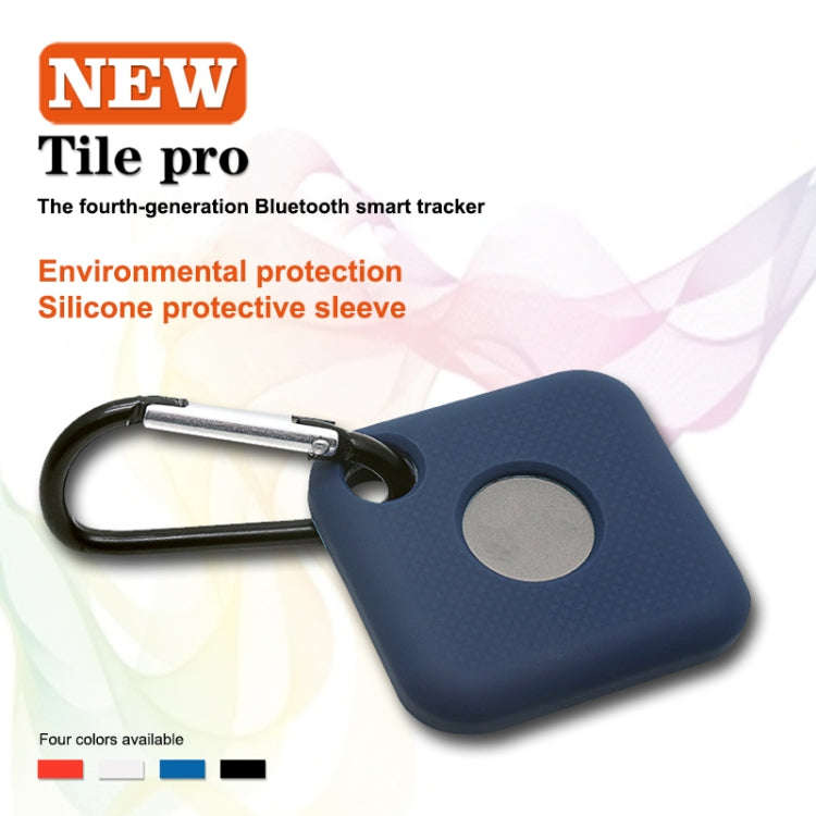 Bluetooth Smart Tracker Silicone Case for Tile Pro(Red)
