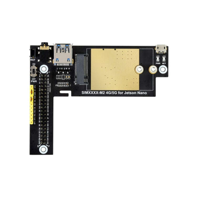 Waveshare SIM8202G-M2 5G Snapdragon X55 Multi Mode Multi Band 5G/4G/3G Module Expand Board for Je...
